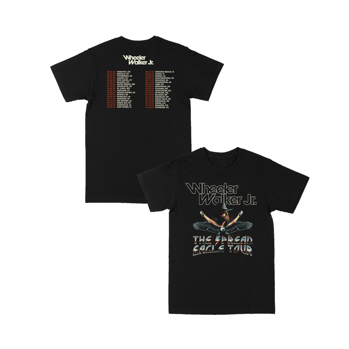 Spread Eagle 2024 Tour T-Shirt
