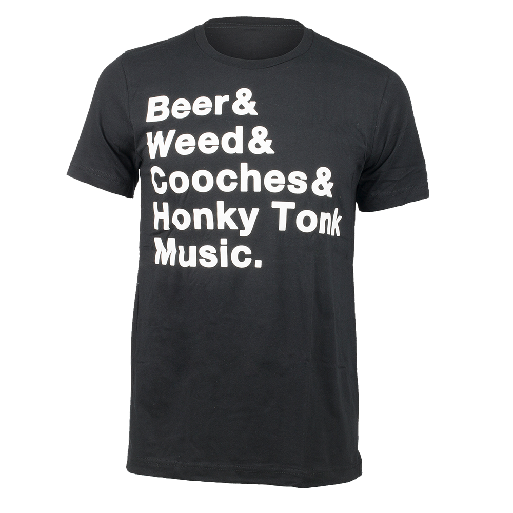 Beer Weed Cooches & Music T-Shirt