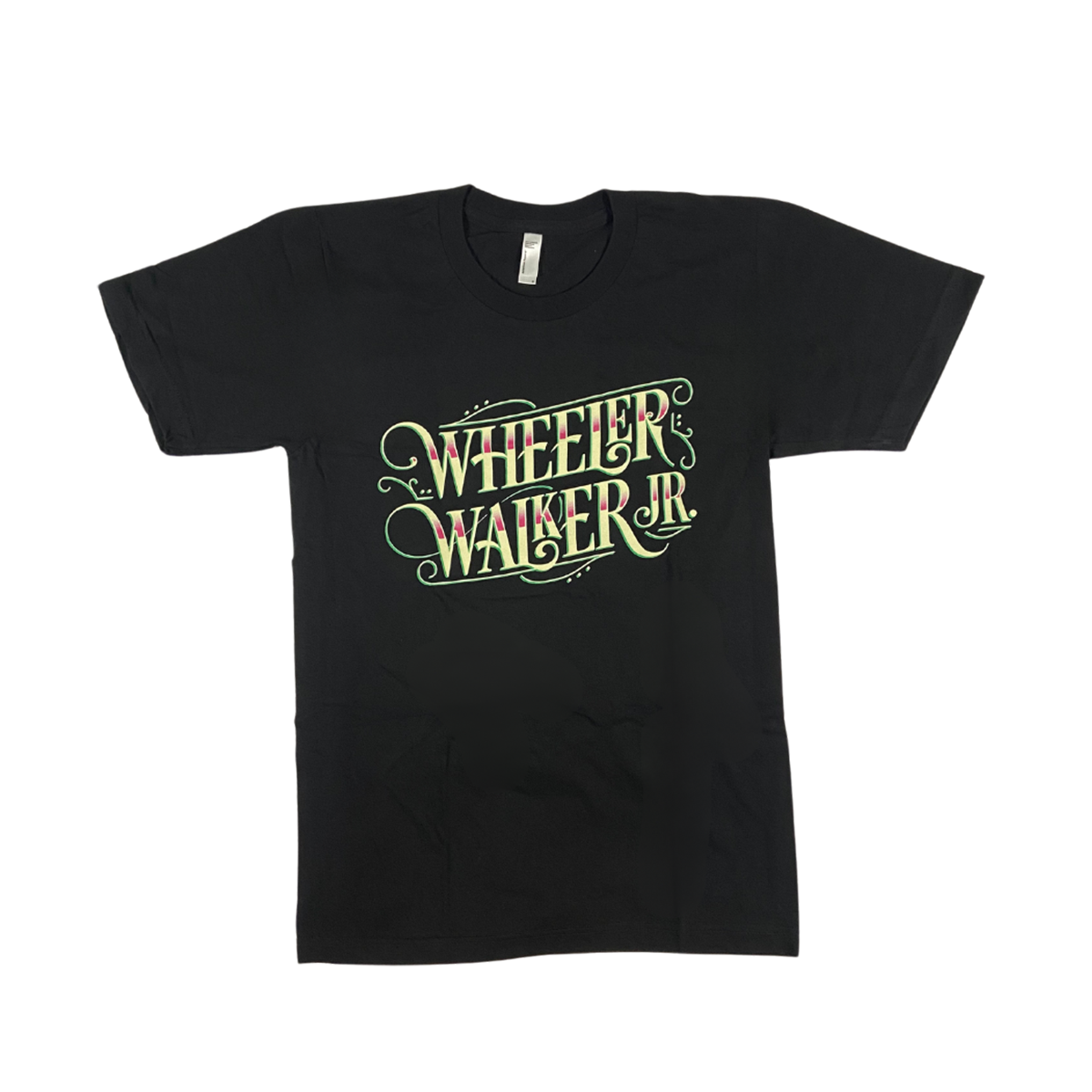 Wheeler Walker Jr. Black Logo T-Shirt