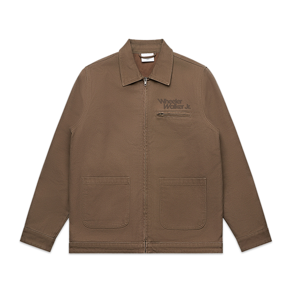 黒*坂様 EXAMPLE 22SS HEAVY CANVAS TRACK JAC EXAMPLE 22SS HEAVY CANVAS TRACK JACKET L Logo Heavy Canvas Jacket