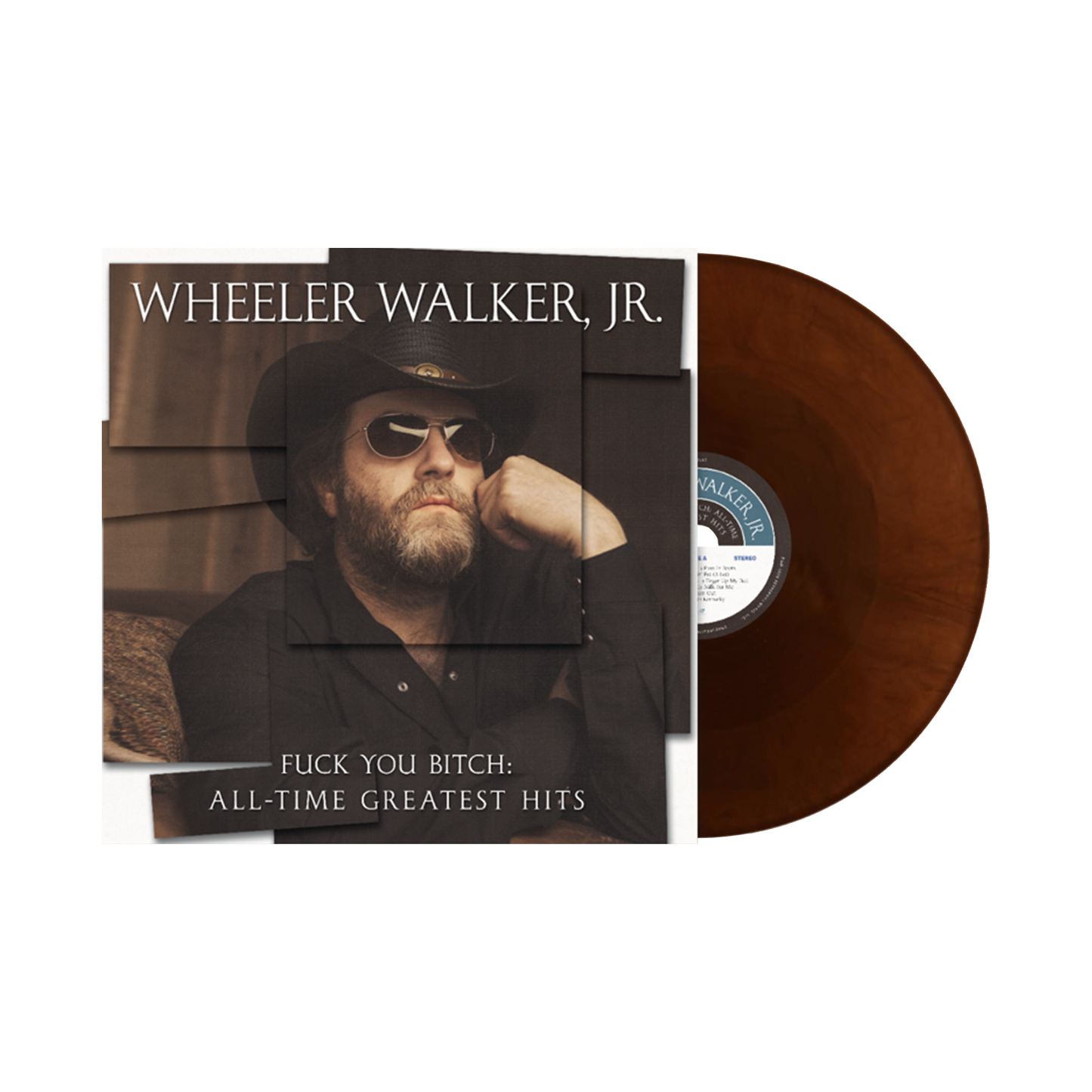 Fuck You Bitch: All-Time Greatest Hits Vinyl - Brown Marble