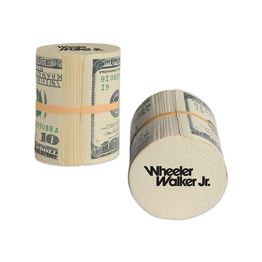 Logo Money Wad Stress Reliever
